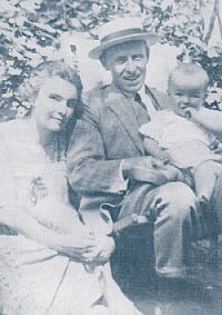 Vladislav Vančura s rodinou
